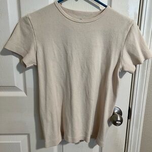 Cream T-shirt